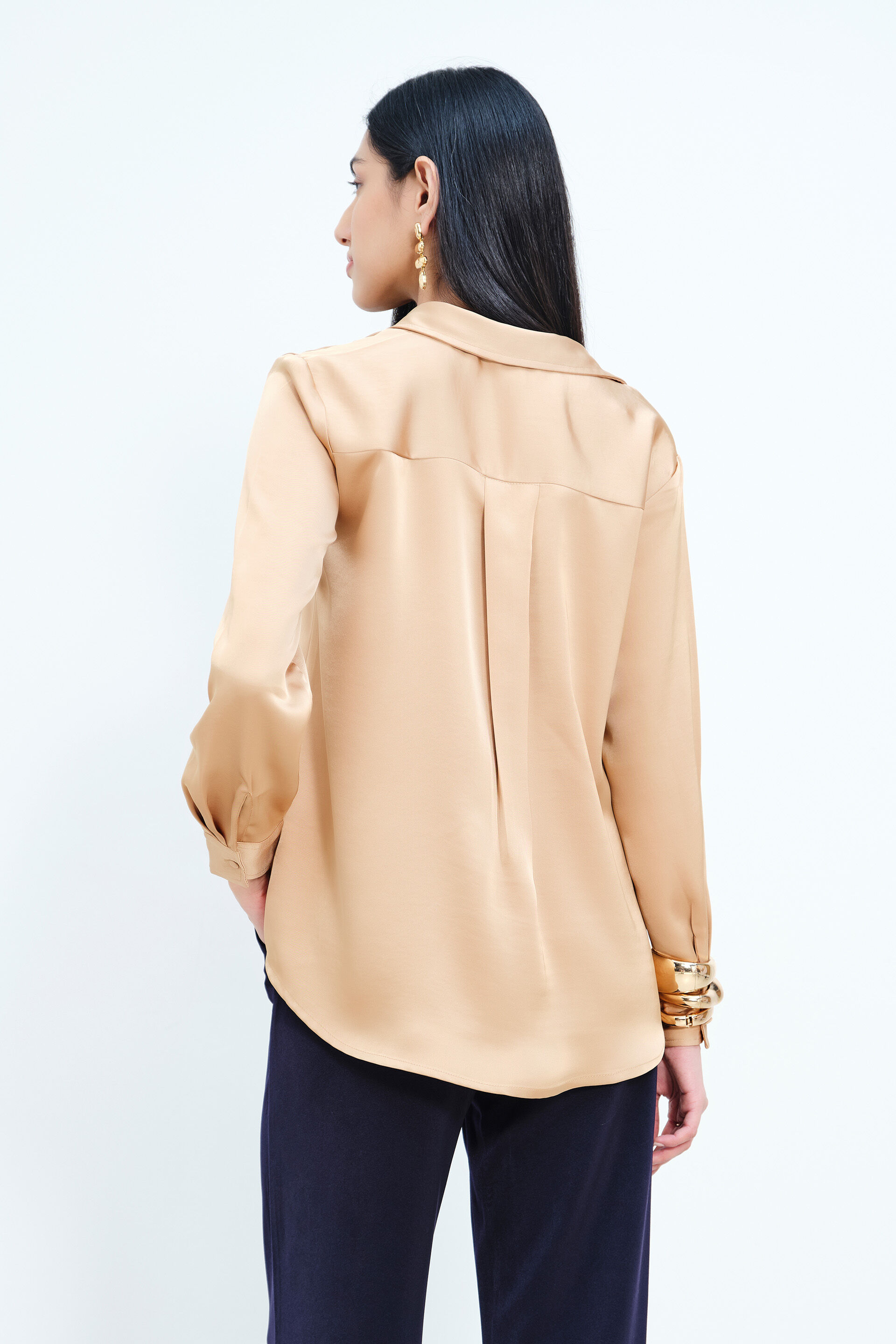 Beige Accent Shirt, Beige, image 6